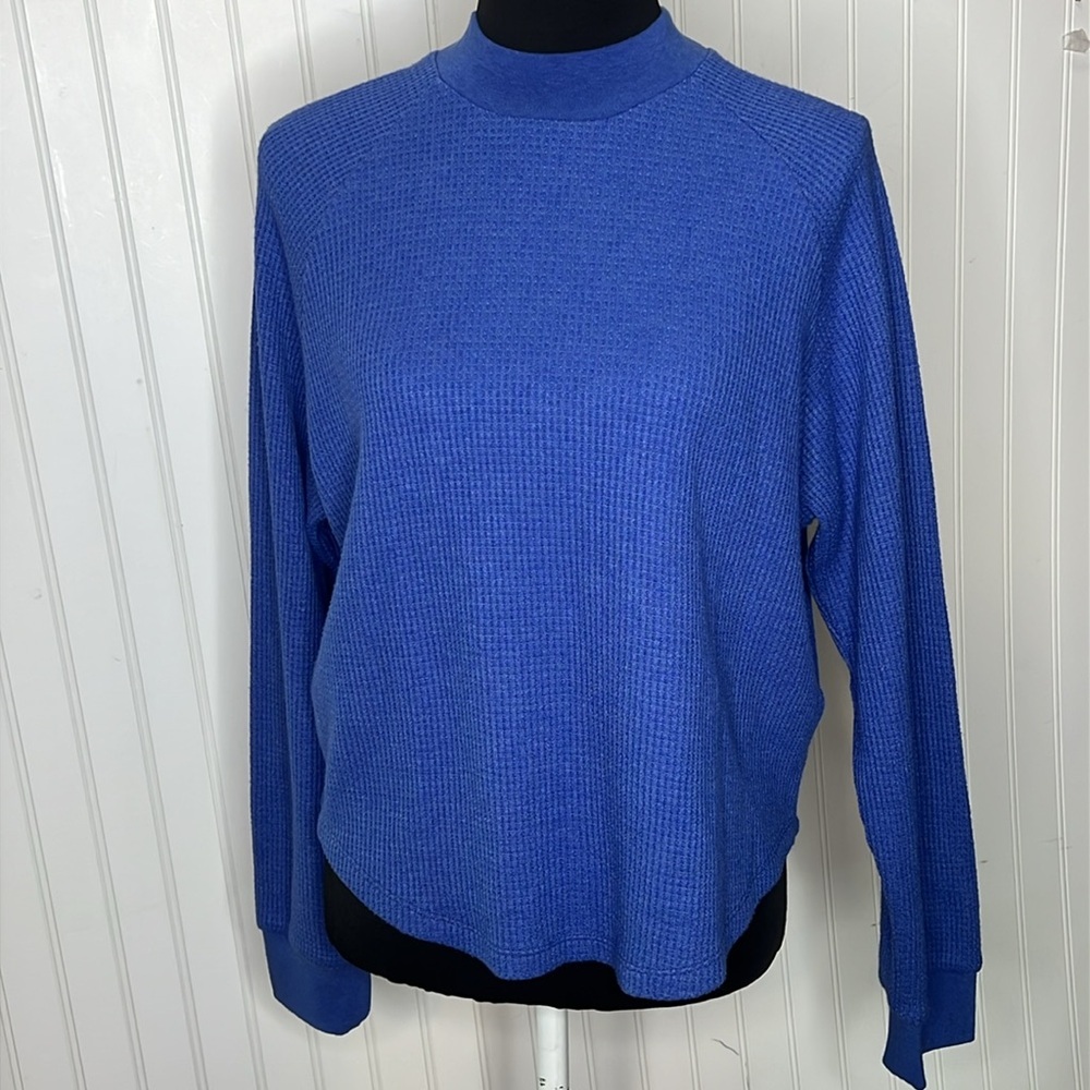 - Madewell Waffle Knit Crew Neck Tee Size 1X - Picture 10 of 10